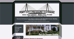 Desktop Screenshot of portcitypressurecleaning.com