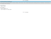 Tablet Screenshot of portcitypressurecleaning.com